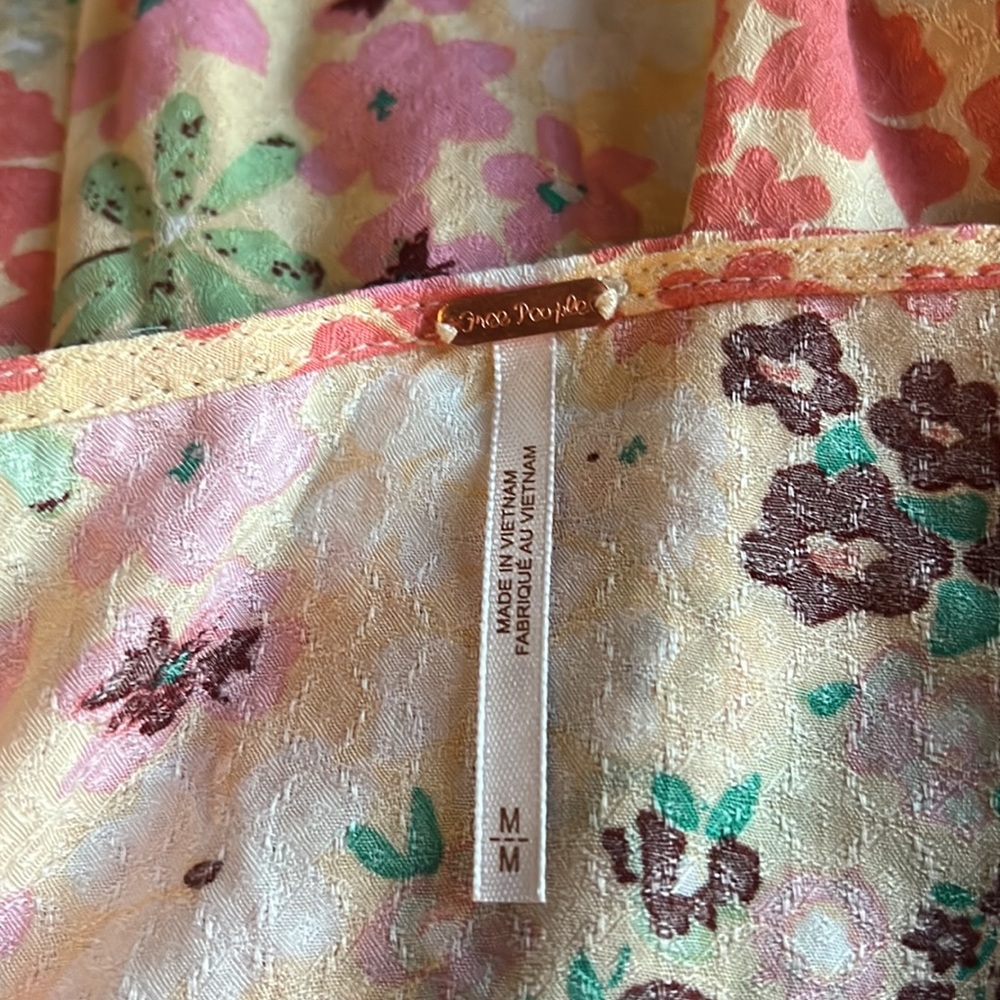 NWT Free People Callie Printed Tunic - Picture 5 of 14
